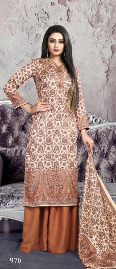 Bipson Noor Pashmina Winter Salwar Kameez