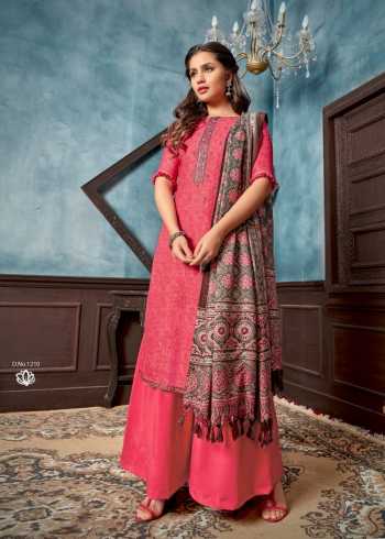 Bipson Ruhani Pashmina Winter Woollen Salwar kameez wholesaler