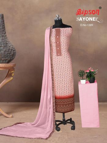 Bipson Sayonee 1389 Satin Salwar Kameez wholesaler