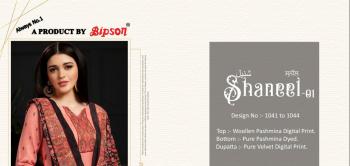 Bipson Shaneel vol 1 Pashmina Winter Salwar Kameez wholesaler