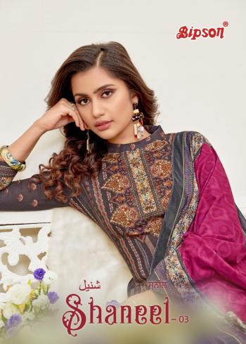 Bipson Shaneel vol 3 Pashmina salwar Kameez wholesaler