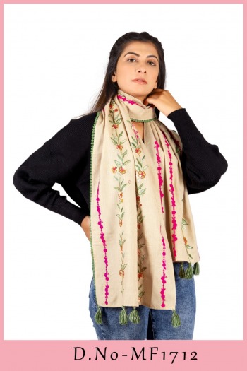 Bloom and Blossom Khadi Cotton Scarf wholesale price