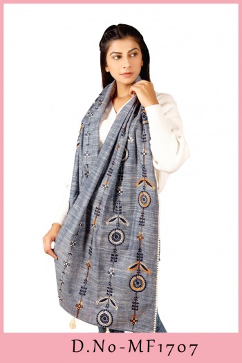 Bloom and Blossom Khadi Cotton Scarf wholesale price