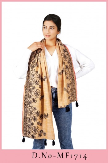 Bloom and Blossom Khadi Cotton Scarf wholesale price