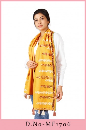 Bloom and Blossom Khadi Cotton Scarf wholesale price