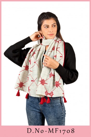 Bloom and Blossom Khadi Cotton Scarf wholesale price