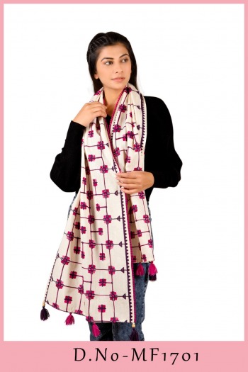 Bloom and Blossom Khadi Cotton Scarf wholesale price