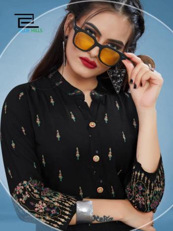 Blue Hill Bournvilla vol 3 Party wear Kurtis wholesaler