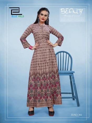 Blue Hill Bournvilla vol 3 Party wear Kurtis wholesaler