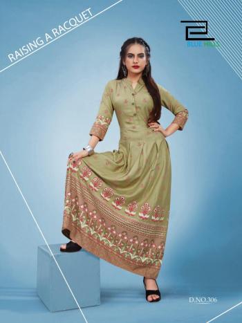 Blue Hill Bournvilla vol 3 Party wear Kurtis wholesaler