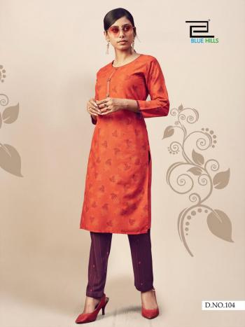 Blue hills Jasmine vol 1 kurtis with pant catalog