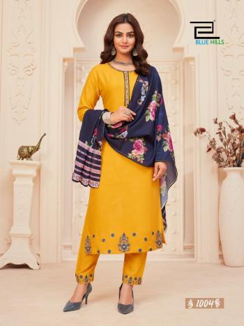 Blue Hills Dupatta Queen vol 1 Kurtis, pant and Dupatta