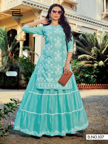 Blue Hills retro Skirt vol 1 Kurtis with Sharara catalog