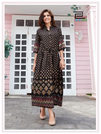 Blue Hills Royal Touch Party wear kurtis wholesaler