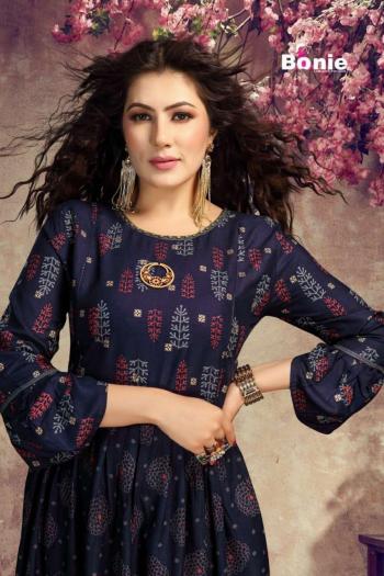 Bonie Lipika vol 2 Rayon Kurtis wholesaler