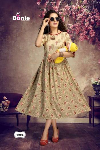 Bonie Lipika vol 2 Rayon Kurtis wholesaler