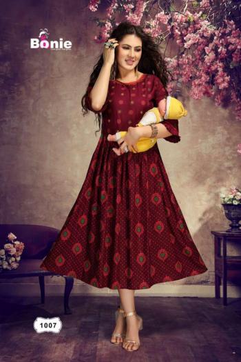 Bonie Lipika vol 2 Rayon Kurtis wholesaler