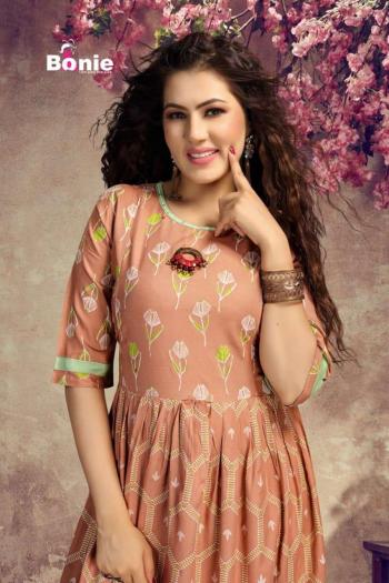 Bonie Lipika vol 2 Rayon Kurtis wholesaler