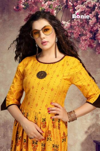 Bonie Lipika vol 2 Rayon Kurtis wholesaler