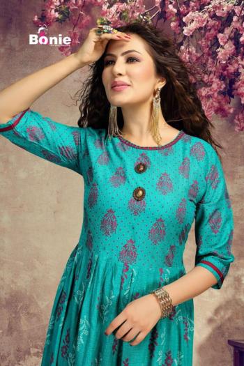 Bonie Lipika vol 2 Rayon Kurtis wholesaler