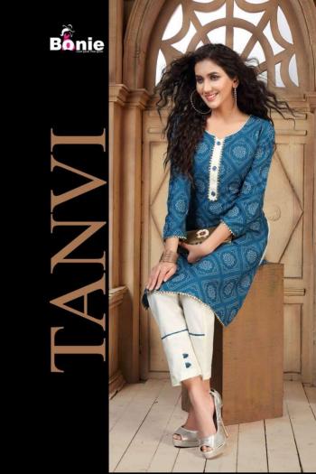 Bonie Tanvi kurtis with Pant wholesaler