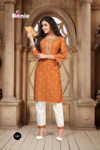 Bonie Tanvi kurtis with Pant wholesaler