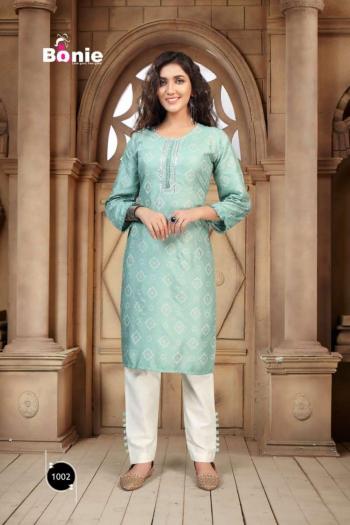 Bonie Tanvi kurtis with Pant wholesaler