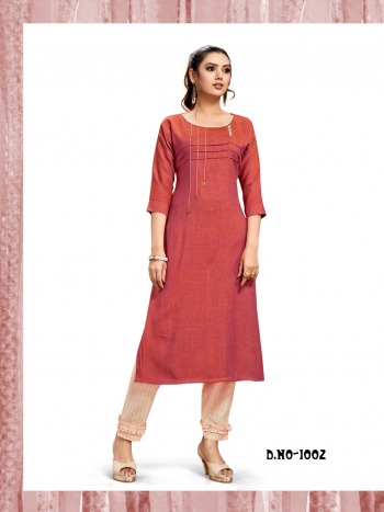 Channel 9 Vivana Rayon Daily wear kurtis wholesaler