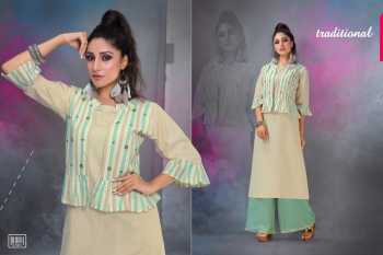 Channel 9 Zion Party wear Kurtis with Koti buy wholesale price