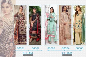 Charizma Elham Georgette pakistani Suits Catalog wholesaler