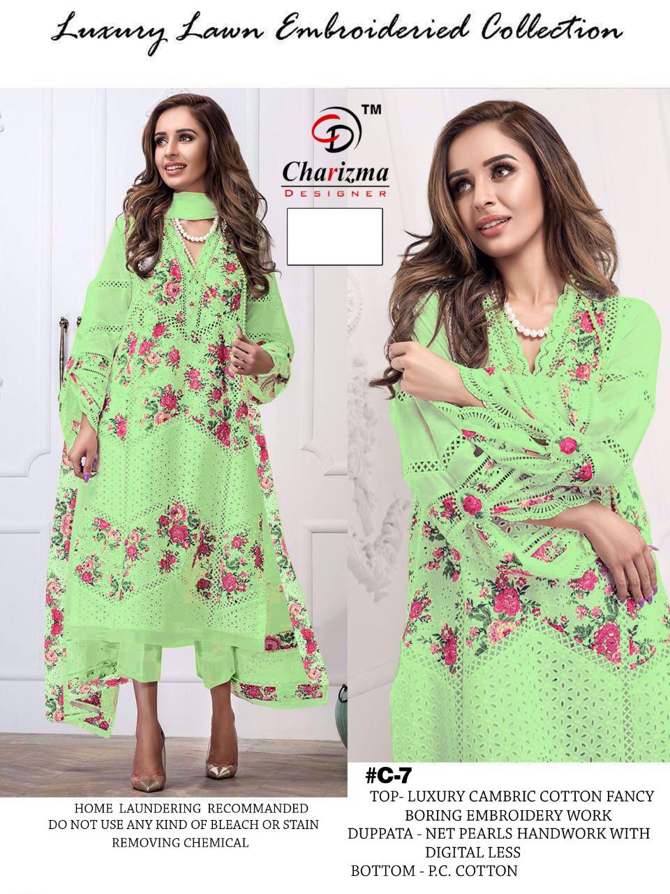 Shree Charizma Velvet Designer Collection Pakistani Salwar Suits:  Textilecatalog
