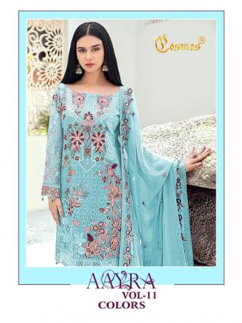 Cosmos Aayra vol 11 Colors pakistani Suits wholesaler