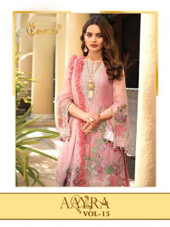 Cosmos Aayra vol 15 Pakistani Suits wholesaler