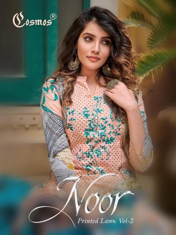 Cosmos Noor Printed Lawn vol 2 Lawn Cotton pakistani Suits