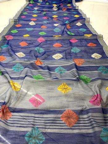 Cotton Linen Daily wear Saree buy wholesale price