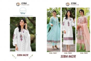 Cyra fashion Sobia nazir Jam Cotton pakistani Suits Wholesaler