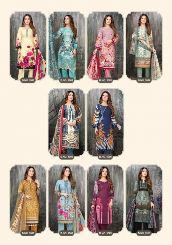 Deepkala Zara vol 1 Cotton Pakistani Dress Material