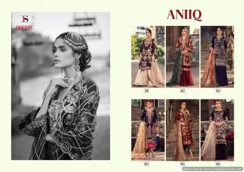 Deepsy Aniiq Velvet pakistani Suits catalog wholesaler