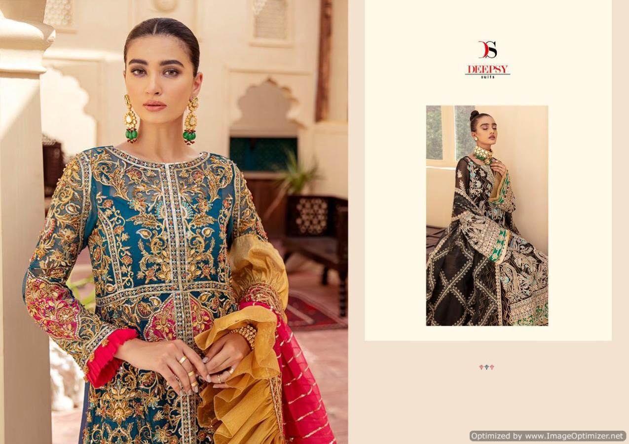 Catalog Fashion Mart » Deepsy mariyam Bridal Pakistani Suits wholesale ...