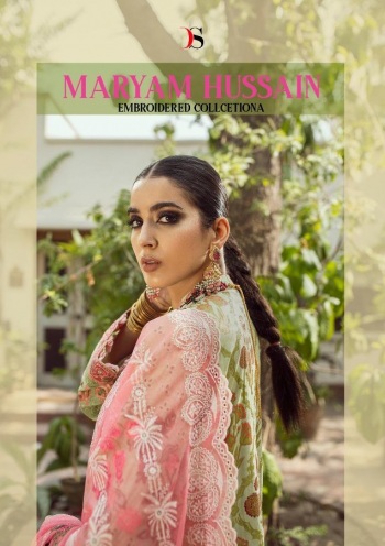 Deepsy Maryam Hussain Embroidered Pakistani Suits wholesaler