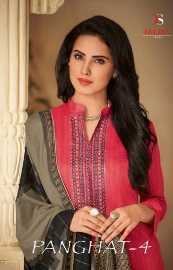 Deepsy Panghat vol 4 Pashmina Winter Woollen Suits wholesaler