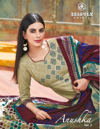 Deeptex Anushka vol 2 Lawn Cotton dress wholesale Price