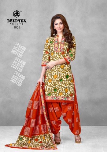 Deeptex Batik plus vol 10 Cotton Batik Punjabi dress Wholesale Price