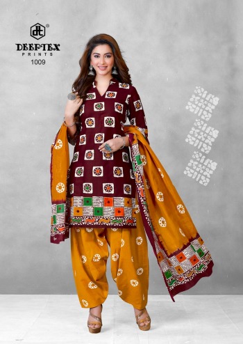 Deeptex Batik plus vol 10 Cotton Batik Punjabi dress Wholesale Price