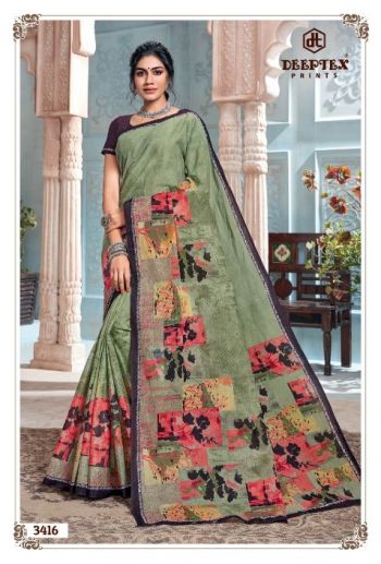 Deeptex mother India vol 34 cotton Daily wear Saree catalog