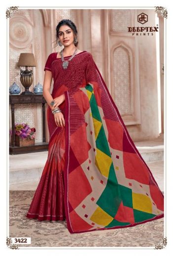 Deeptex mother India vol 34 cotton Daily wear Saree catalog