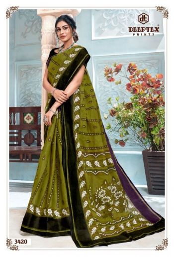 Deeptex mother India vol 34 cotton Daily wear Saree catalog