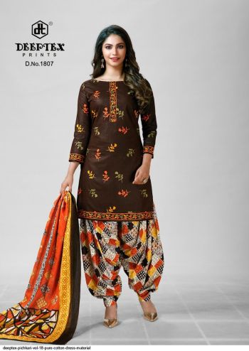 Deeptex pichkari vol 18 Cotton punjabi dress Material