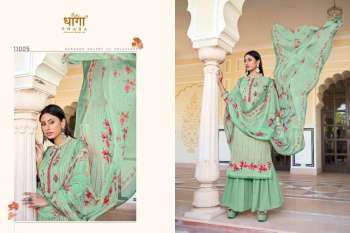 Dhaga Jamdani Cambric Cotton Salwar kameez wholesaler