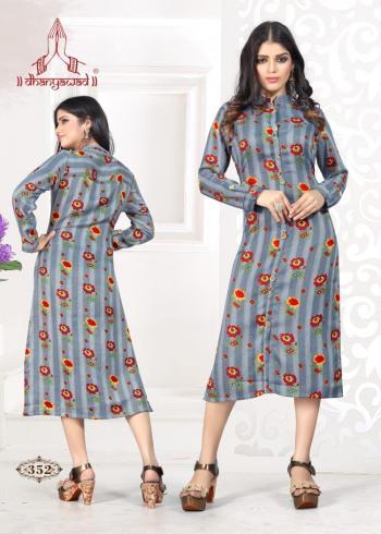 Dhanyawad Disha Pashmina Winter Woollen kurtis wholesaler